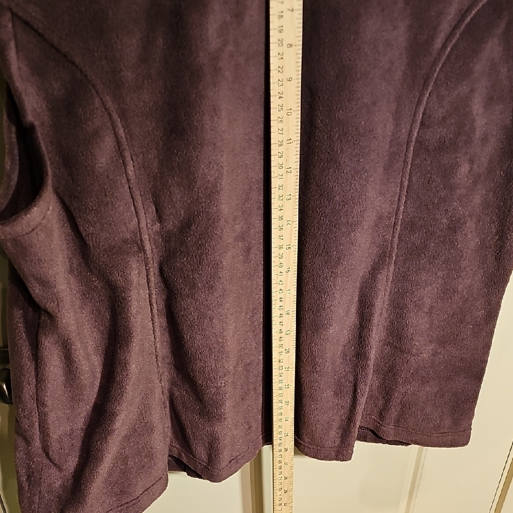 NWT Columbia Women’s Purple Fleece Vest Size 2XL - Picture 7 of 9